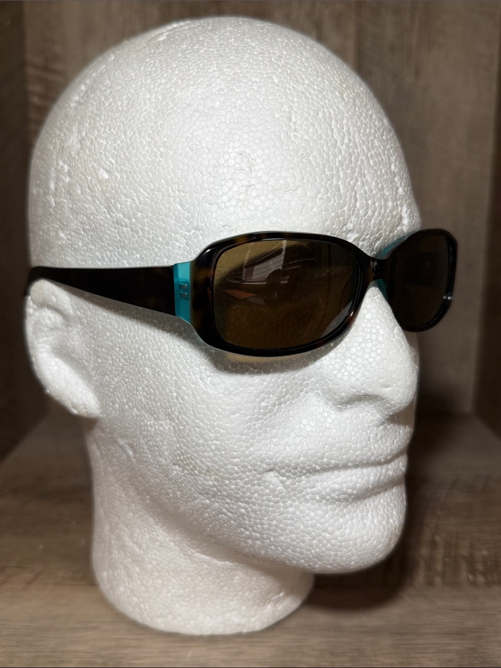 Kate Spade Paxton Sunglasses Teal Tortoise